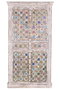 GINER Y COLOMER Armoire en bois de manguier avec détails en céramique et bronze